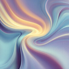 Surreal wallpaper: glowing soft waves pastel gradients forming endless impressionistic cosmic calm effect unique original motif.