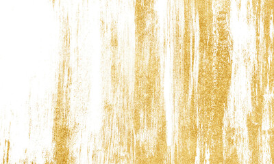 Gold grunge overlay showcasing tall vertical brush streaks and scraped metallic lines, textured...