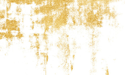 Gold grunge overlay with vertical dripping textures and broken paint patches, distressed metallic finish that adds edgy luxury to posters, album covers, typography backdrops, and contemporary branding