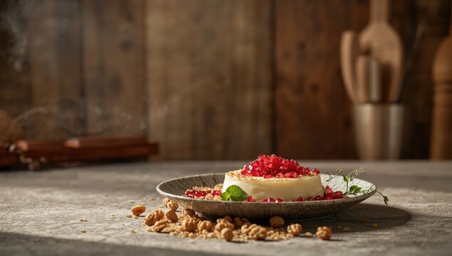 Classic Ashura sweet dish prepared with grains and nuts, festive food traditions, cultural celebration