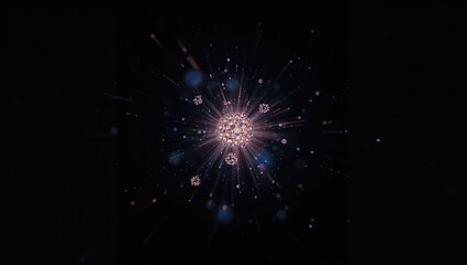 Detailed view of molecular structures and atomic models displayed on a digital interface, suitable for science communication