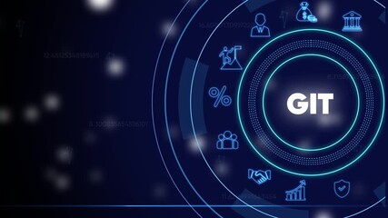 G I T Version Control System Software Development Technology coding - Powered by Adobe