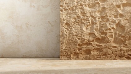 Rough stone texture serving as a backdrop for editorial headers or layout elements, highlighting natural materials