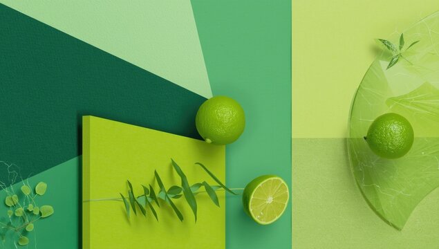 Green-toned abstract background ideal for text overlay and graphic design, focusing on visual clarity and layout enhancement