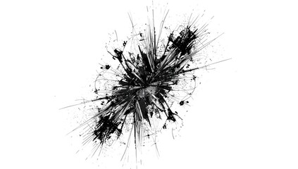 Digital art on a white backdrop featuring a textured abstract pattern with lines and textures, suited for layout backgrounds