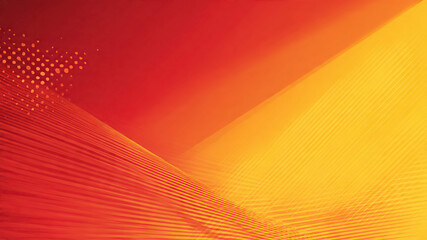 Vibrant abstract background with dynamic red and yellow gradient