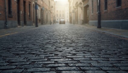 Close-up of a brick flooring pattern emphasizing durability and maintenance in architectural applications