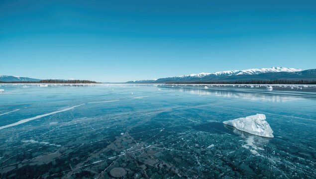 Olkhon Islands shoreline and natural features, environmental conservation