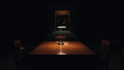 Library with dim lighting at closing time, suited for quiet study or reading activities