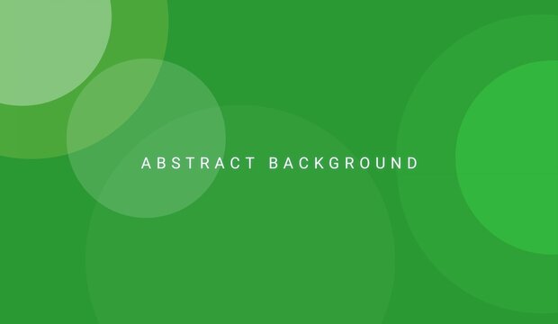 Professional digital background featuring a vibrant green color palette. The composition utilizes large, subtle, overlapping circular outlines in varying lighter shades of green.