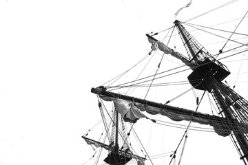 Serene Statue in Misty Garden