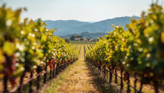 Grape harvesting in Var, Southeastern France, Cotes de Provence wine region during the harvest season