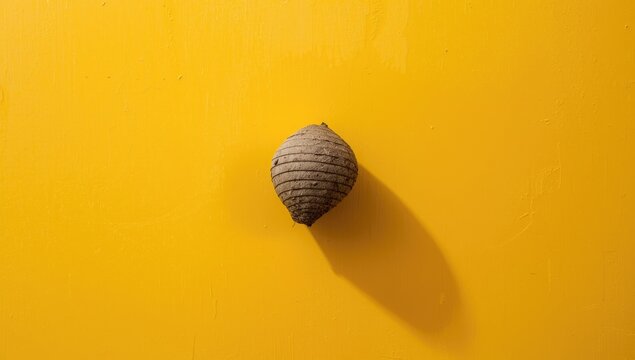 Uncooked gray beet on yellow wooden table, suitable for food prep or market display
