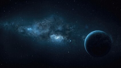 Outer space scene showing planets, stars, clouds, and nebulae highlighting cosmic exploration, International Astronomy Day