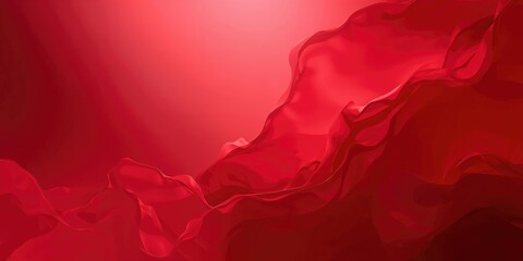 Scarlet-colored abstract design suitable for editorial headers or presentation backgrounds