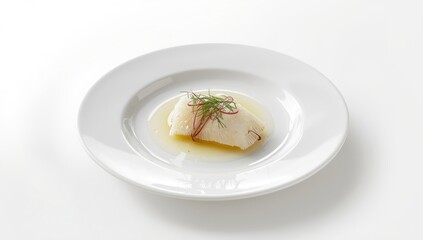 Herring fillet being cooked in oil as a prepared seafood product, focusing on cooking technique and safety measures
