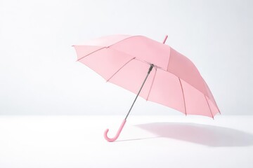 Coverage idea featuring pink umbrella on clean and clear background