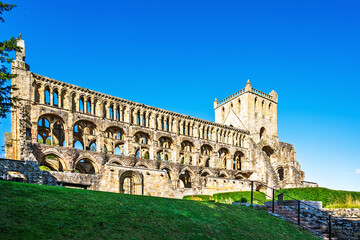 Jedburgh Abbey, Augustinian Abbey, Jedburgh, Scottish Borders, Scotland, UK
