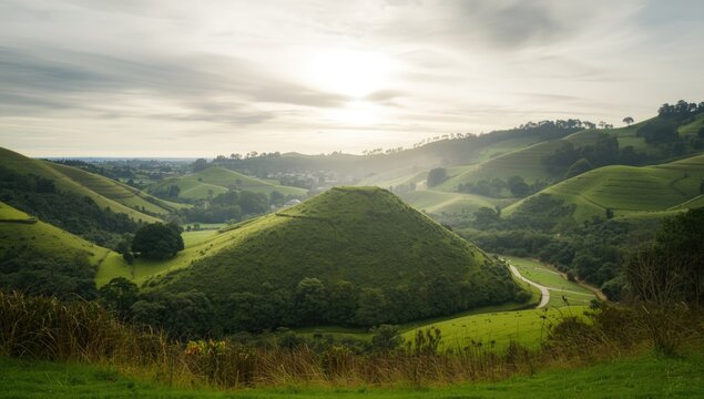 Natural cave landscape in Waitomo, King Country, New Zealand, highlighting geological erosion and underground formations