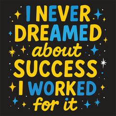 Motivationalquoteondarkbackgroundwithstarsgraphic