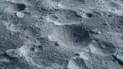 Intricate moon terrain with textured craters and rocky patterns, ideal for space-themed wallpapers
