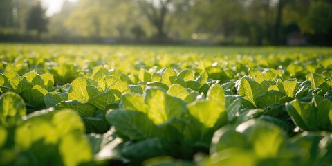 Close-up of vibrant leafy lettuce, emphasizing fresh produce for diet planning