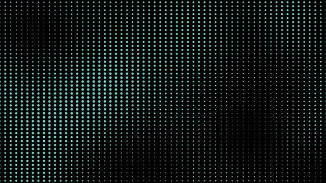 Animated abstract technology dark background random dots and grid,Halftone dot motion pattern seamless looped background. Animated grid dots texture,Abstract digital particle dot wave background, 4k