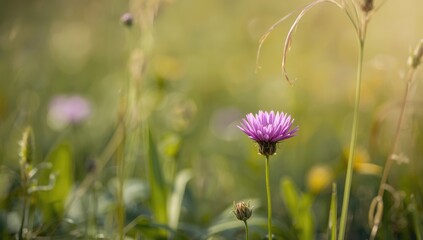 Flower amidst lush green leaves in a garden scene, highlighting spring floral growth