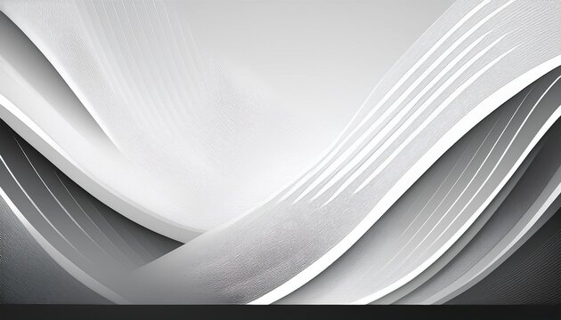 abstract white and gray color modern design stripes - Powered by Adobe