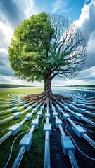 Digital Roots: The Future of Nature and Technology