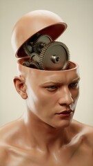 Inner Workings of a Man's Mechanical Mind