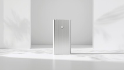 Portable power bank for mobile device charging, focusing on efficiency and durability