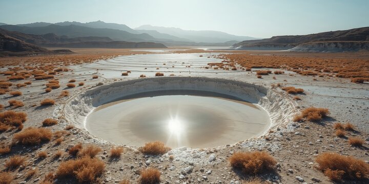 North Black Sea landscape features minor depressions and ephemeral salt lakes from subsidence processes, emphasizing geological shifts, World Erosion Awareness Day