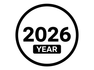 New Year 2026 Festive 3D Typography with Transformative Teal and Gold Glitters