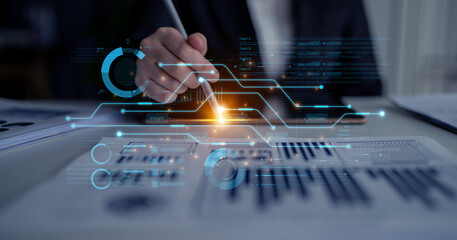 Dashboard for business intelligence and strategic planning. This workflow shows the process from insight and ideation to activation, enabling data-driven project management. Fermion