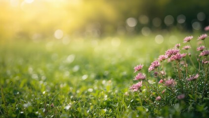 Sea pink, Armeria maritima, a compact evergreen perennial, features long flower stalks and low clumps, used in coastal landscaping, Earth Day