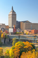 Rochester, New York, USA with Pont de Rennes Bridge 4099