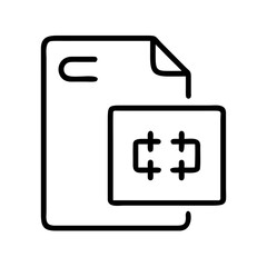 Document with Currency Exchange Rate Icon, Symbolizing Financial Transactions