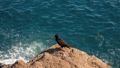 Oystercatchers on the North Island coastline, highlighting coastal bird activity