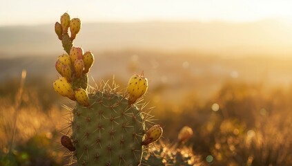 Barbary fig, a cactus fruit with textured surface, emphasizing its use in traditional dishes, Moroccan cactus, close-up