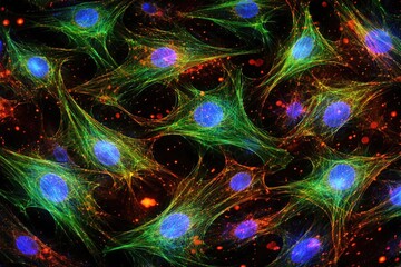 HEK 293 cells maintained in nutrient rich DMEM medium for receptor signaling and protein biosynthesis