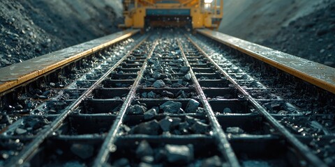 Kimberlite processing at a diamond mine in Botswana with crusher grid and high-speed vibrators, mineral extraction techniques
