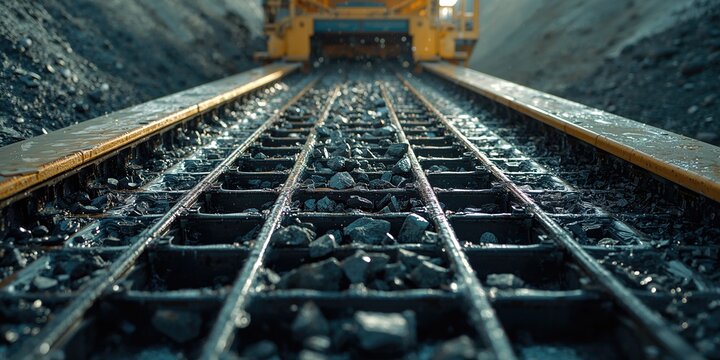 Kimberlite processing at a diamond mine in Botswana with crusher grid and high-speed vibrators, mineral extraction techniques