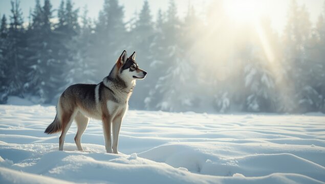 Tamaskan Dog, a canine breed with wolf-like features, breed characteristics and physical resemblance