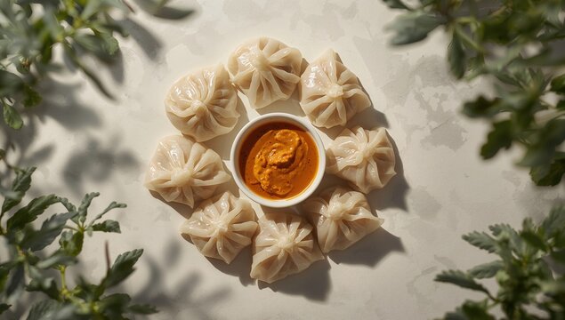 Sundanese-style fish dumplings with egg, cabbage, and potato, presented with spicy peanut sauce, highlighting regional food preparation