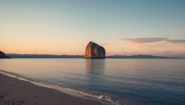 Olkhon Island and Lake Baikal scenery featuring Shamanka Rock on Cape Burhan, highlighting seasonal erosion risk