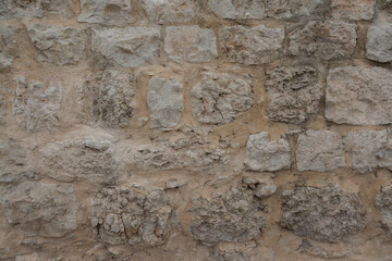 Background with texture of roughly broken marble in construction