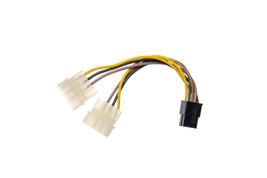 Dual Molex to 6 pin PCIE adapter