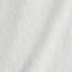 White fleece fabric soft wrinkled texture surface background © MD