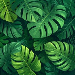 green leaf background